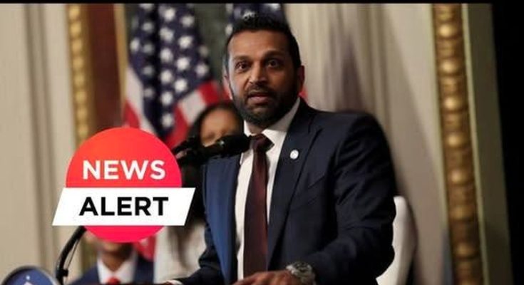 Kash patel announces arrest of top democrat staffer news update fbi director kash patel is speaking