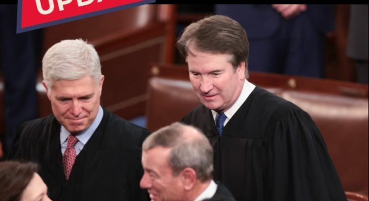 Supreme court justices warn rogue lower court judges news update supreme court justices neil gorsuch and