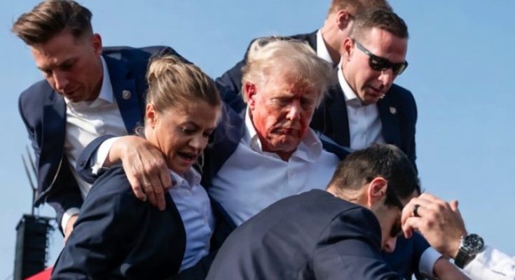 Shock rippled across social media today after alarming news update president donald trump had been shot