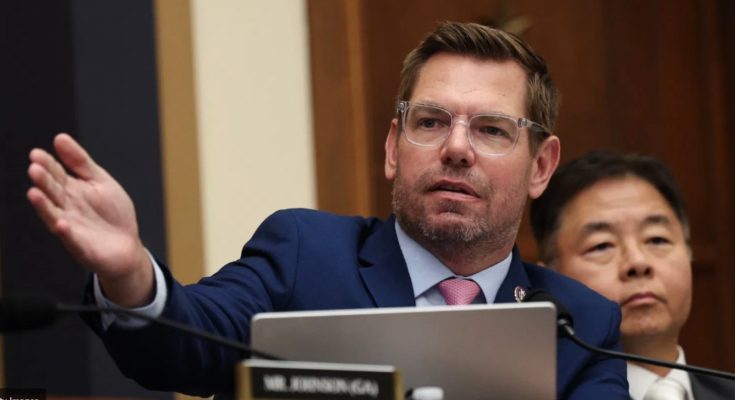 Senator Joni Ernst speaking at a congressional hearing