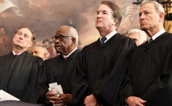 Supreme Court Justices Gorsuch Thomas Roberts