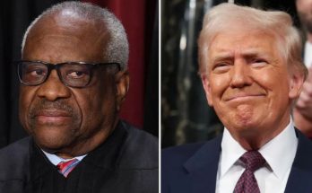 Clarence Thomas and Donald Trump