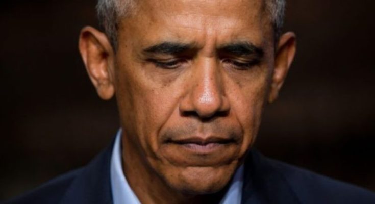 Barack Obama emotional moment