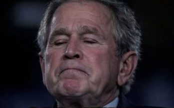George W Bush emotional