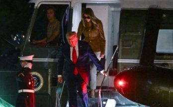 Trump Marine One emergency landing UK