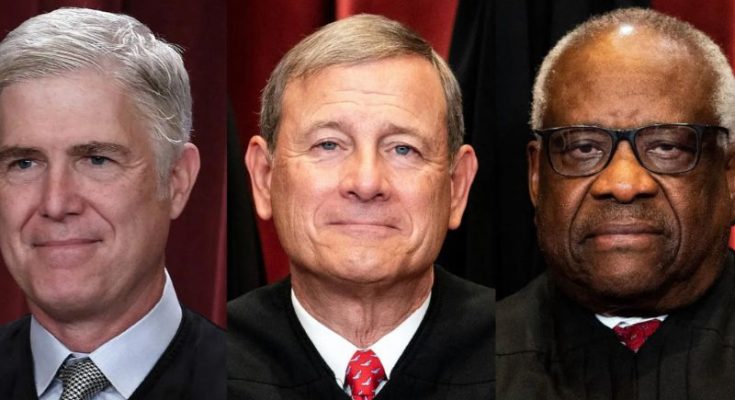 Supreme Court Justices Gorsuch Kavanaugh Thomas