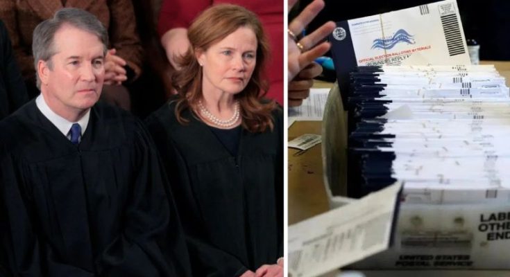 Supreme Court justices and election ballots