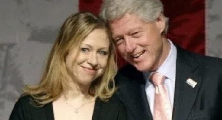 Bill Clinton and Chelsea Clinton