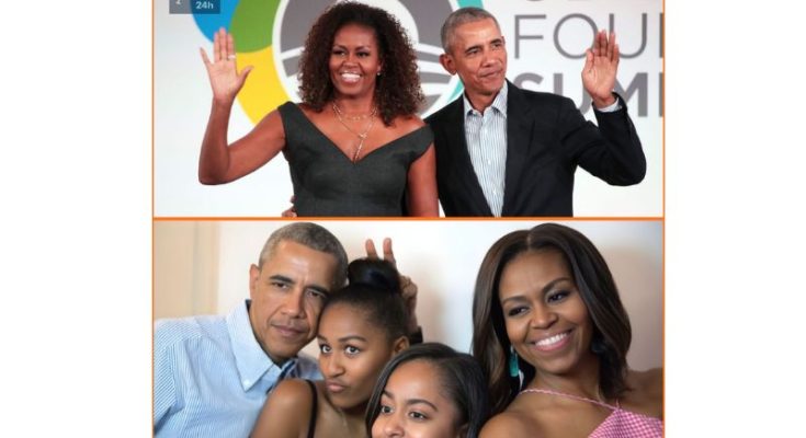 Michelle Obama recovery with Barack and family