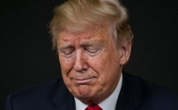 Donald Trump emotional speech tearful moment