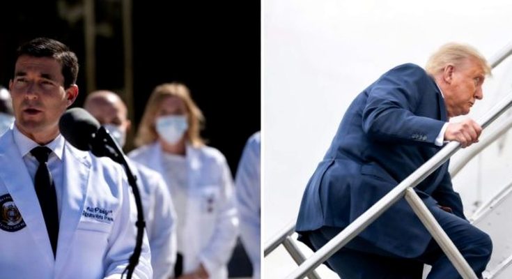 trump fall air force one