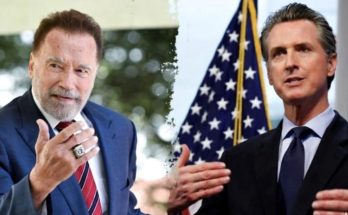 donald Trump and Mike Johnson walk side by side in formal suits with serious expressions