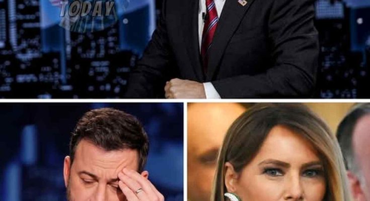 jimmy Kimmel hosting Inside America Today, rubbing his eyes in frustration alongside